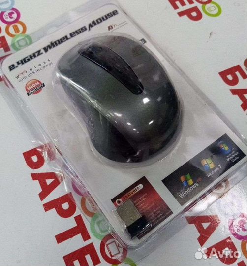 Мышь проводная 2.4 GHZ Wireless Mouse. Б10