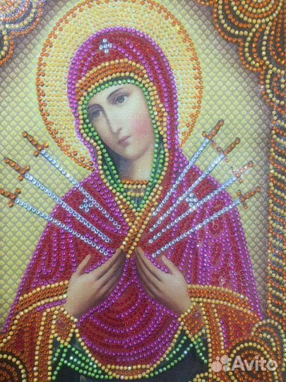 Алмазная мозаика иконы