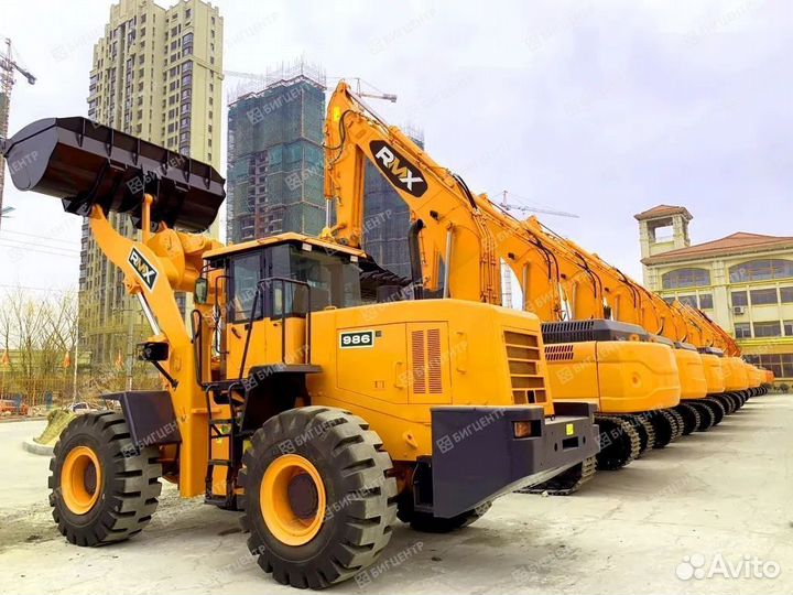 Фронтальный погрузчик Runmax 986E, 2023