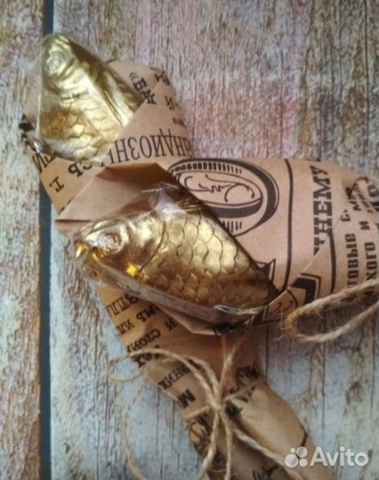 Рыба из шоколада