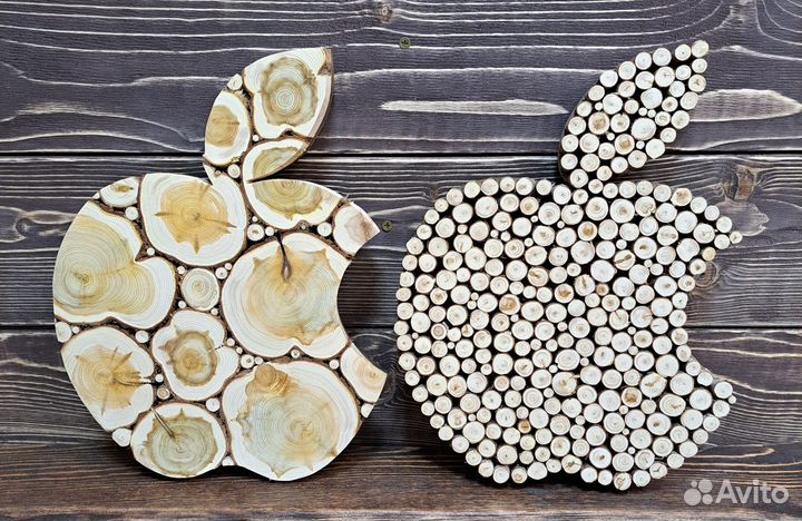 Панно из можжевельника