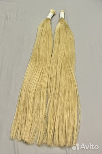 Хвост из натуральных волос