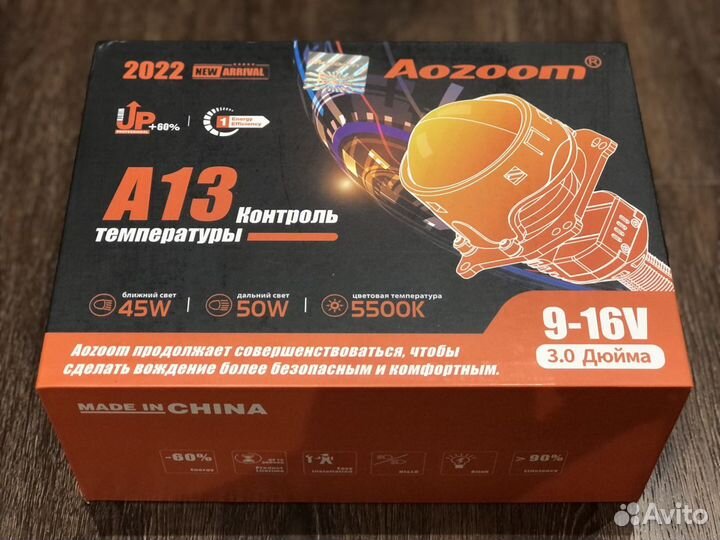 Светодиодные линзы Aozoom A13 A3max 2022
