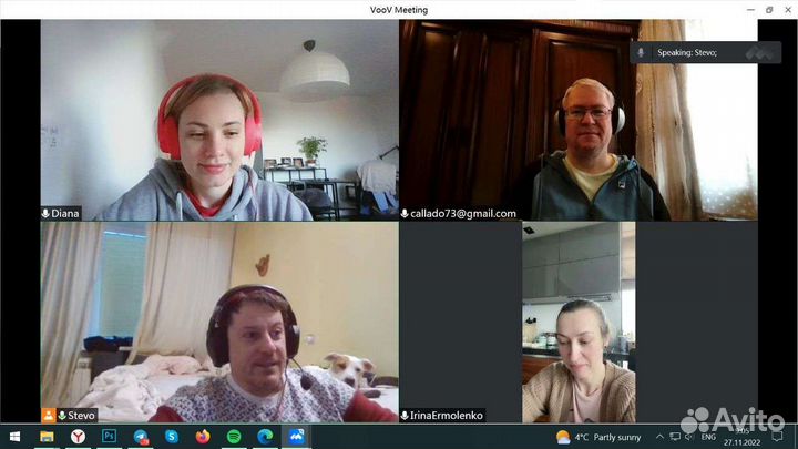 Английский с носителем из США - разговорный клуб