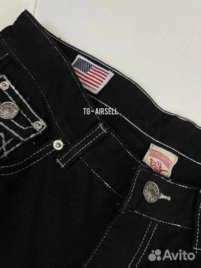 Джинсы true religion черные