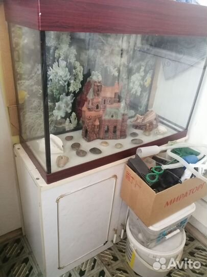 Аквариум 100 литров б/у