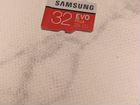 Карта памяти MicroSD Samsung Evo Plus 32 Гб