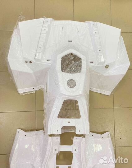 Пластик корпуса передний + задний ATV wels EVO 125