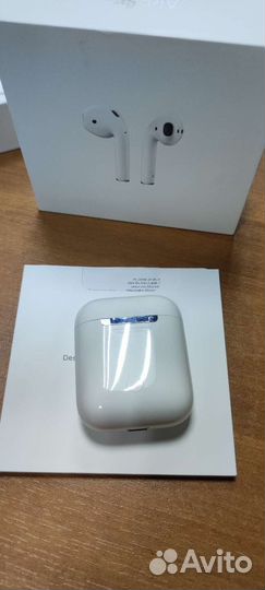 Беспроводные наушники apple airpods 2 оригинал