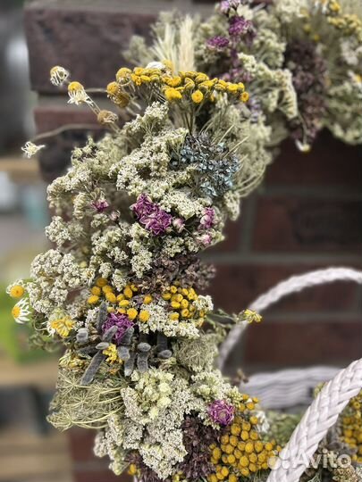 Композиции из сухоцветов