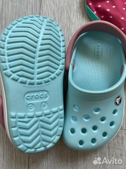 Купальник и сабо Crocs c5 c6