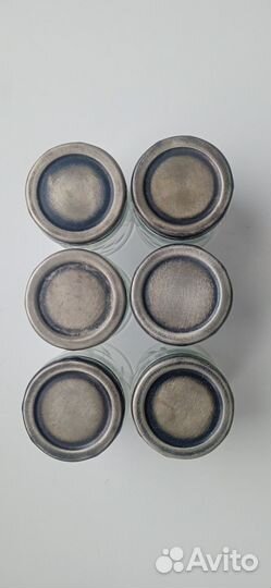 Стопки хрустальные СССР мельхиор