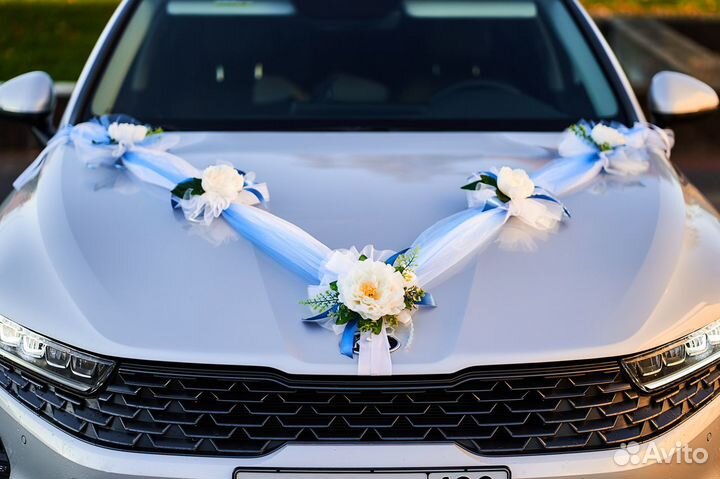 Украшения на свадебную машину