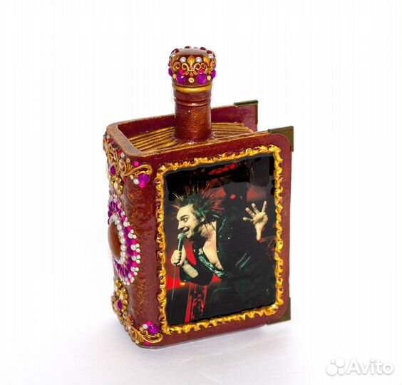 Бутылка-книга\подарок. Король и Шут, Горшок, Князь