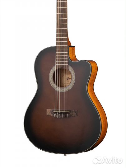 Cort jade-E-Nylon-DBB Jade Series Гитара