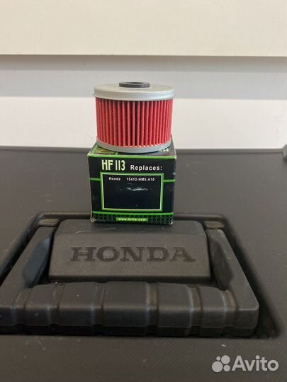 Фильтр масляный Honda мото HF113