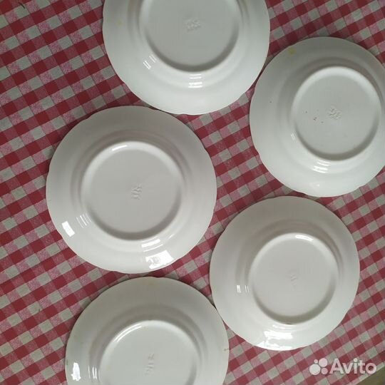 Тарелки зик Конаково СССР