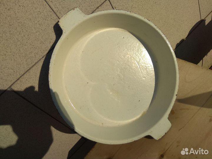 Чугунная сковорода СССР эмалированные