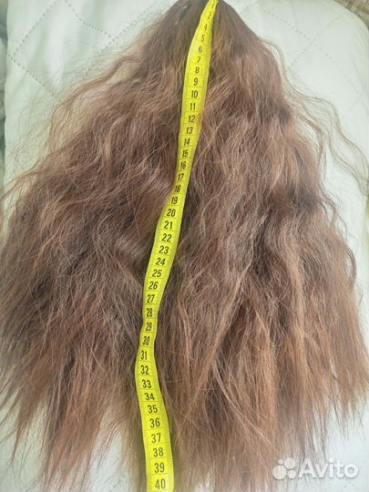 Хвост шиньон на заколке б/у