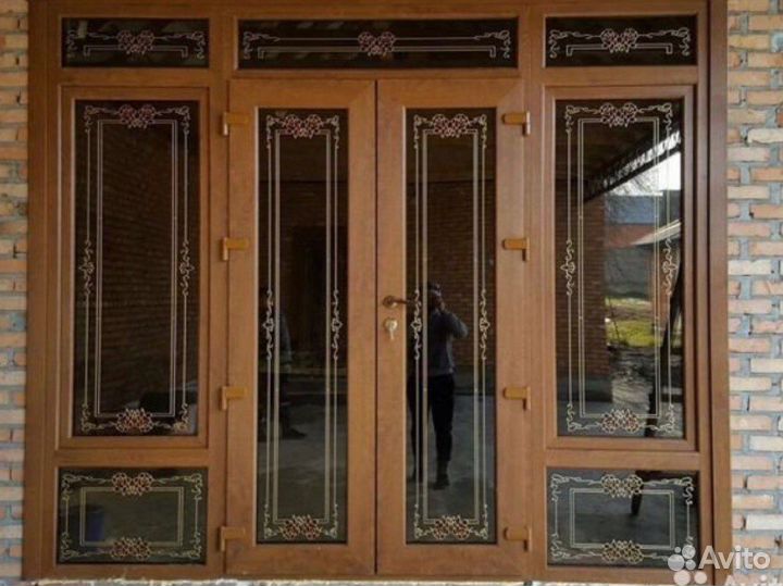 Пластиковые Витражи 400х290 165