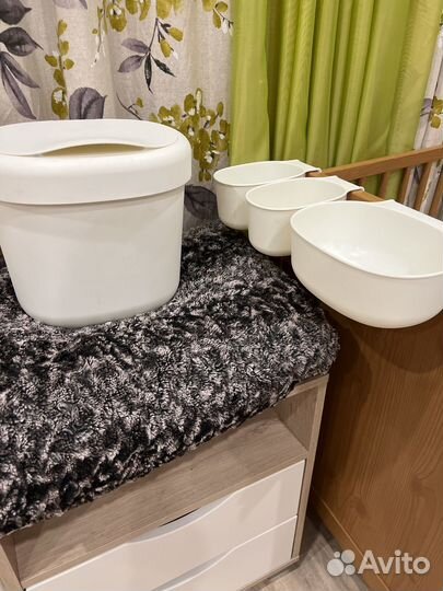 Контейнеры икея Для пеленального столика