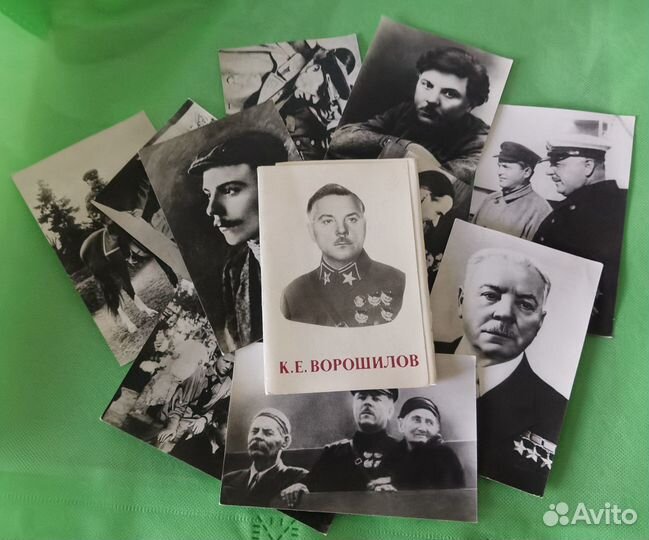 Открытки К. Е. Ворошилов