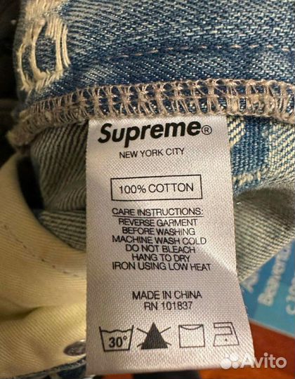 Джинсы supreme оригинал