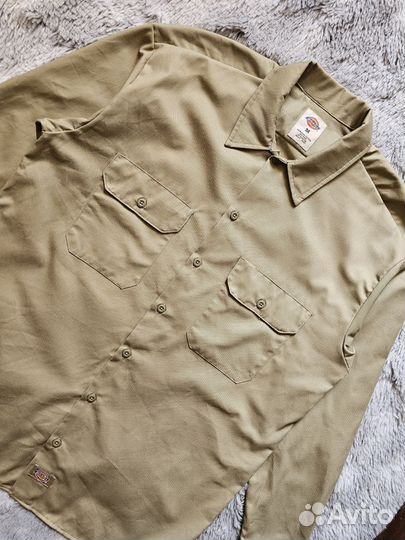 Рубашка Dickies 574 Work Wear Рэп Sk8 оригинал