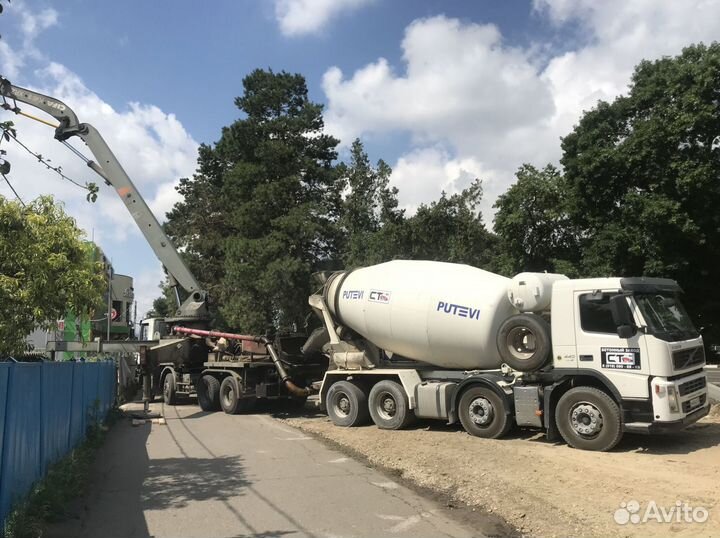 Бетон всех марок от производителя