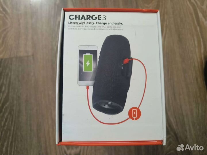Коробка от JBL Charge 3 se