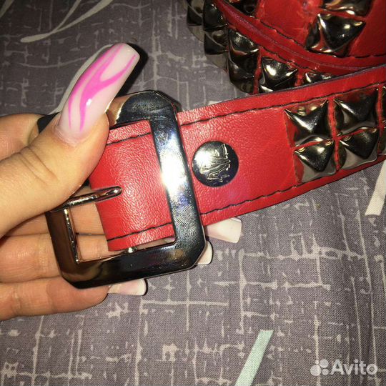 Ремень со стразами