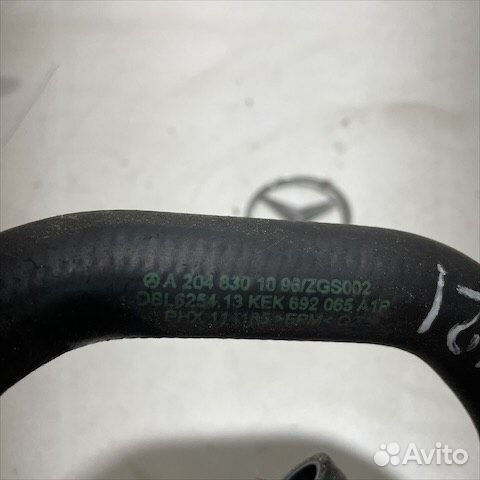 Патрубок охлаждения Мерседес OM 642 w212 w207