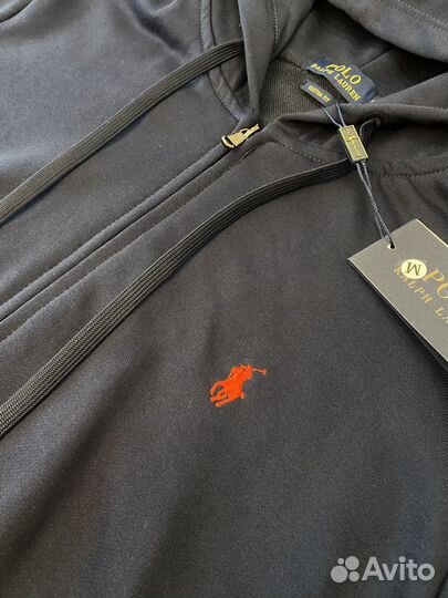 Зип Худи Polo Ralph Lauren синее