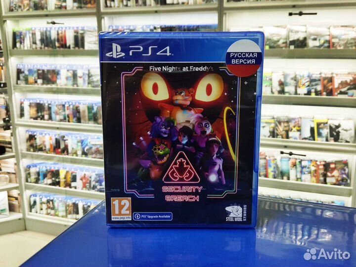 Диск PS 4 Five Nights AT Freddy’s: Security Breach