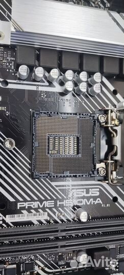 Материнская плата asus prime h510m a, lga 1200