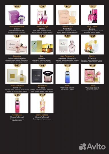 Парфюмерия S Parfum