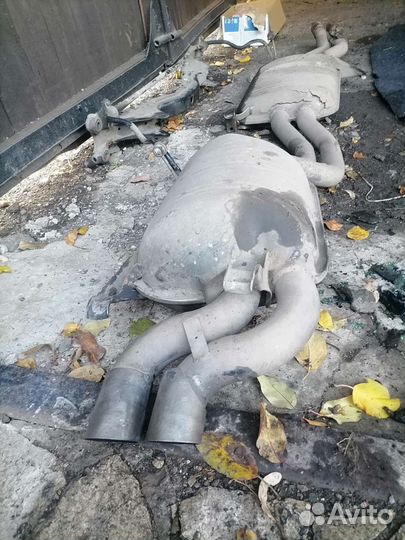 Выхлопная система ауди s6c4