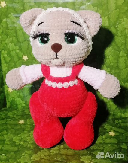 Вязанные игрушки: Котенок ручной работы