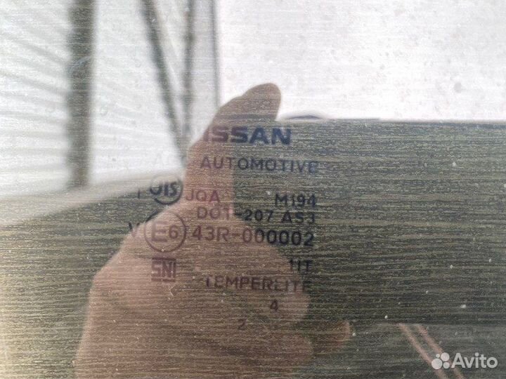 Стекло двери заднее правое Nissan Teana L33 QR25DE