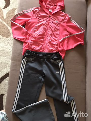Спортивный костюм женский adidas, на рост 152 см