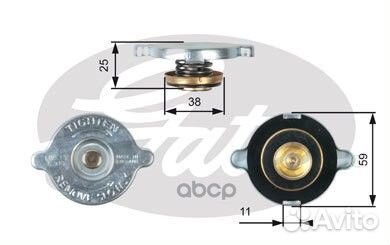 Крышка радиатора toyota/nissan/honda RC122 Gates