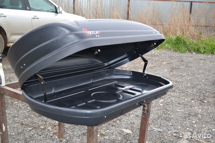 Автобокс Vetlan 350л черный на BMW 4 купе