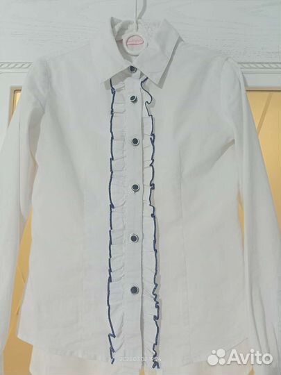 Блузки на девочку 128-134