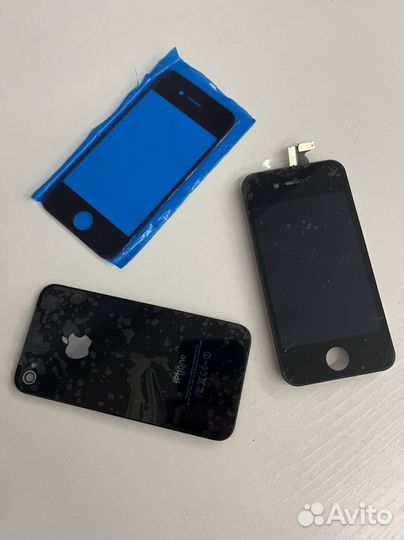 Дисплей экран задняя крышка iPhone 4