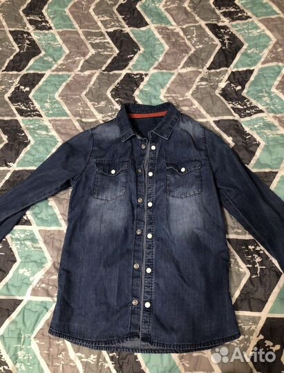 Рубашка на кнопках 134р