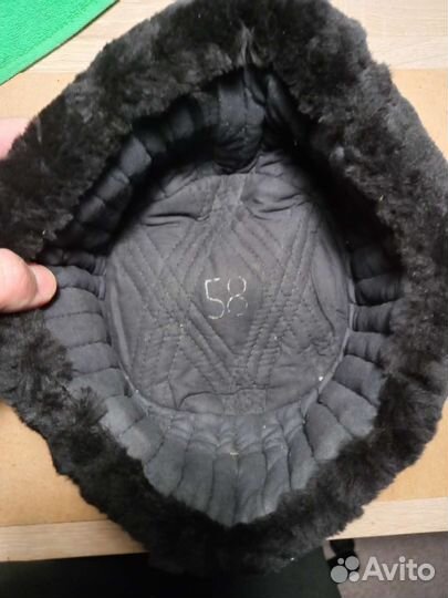 Шапка зимняя офицерская вмф