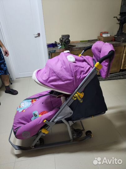 Санки коляска Nika kids