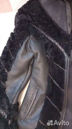 Дубленка натуральная женская 44 46