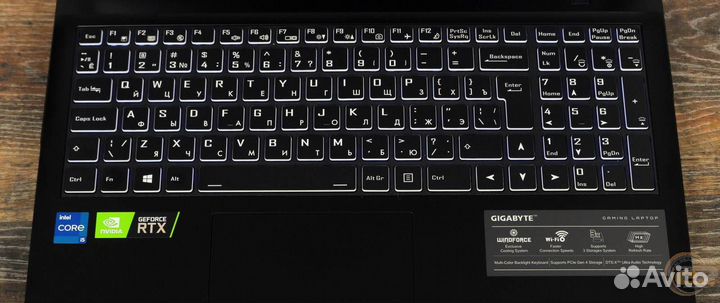 Gigabyte 15.6/144 i5-10500 6/12 RTX3060/6 16/512Gb