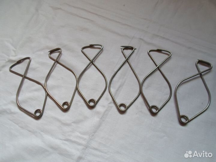 Прищеп нержавейка СССР для рыбы,мяса